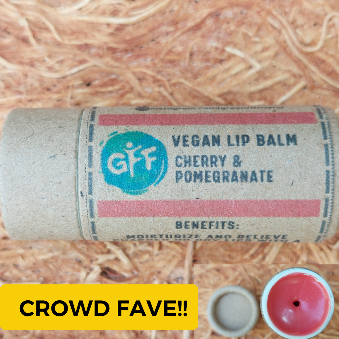 Vegan Cherry with Pomegranate Lip Balm