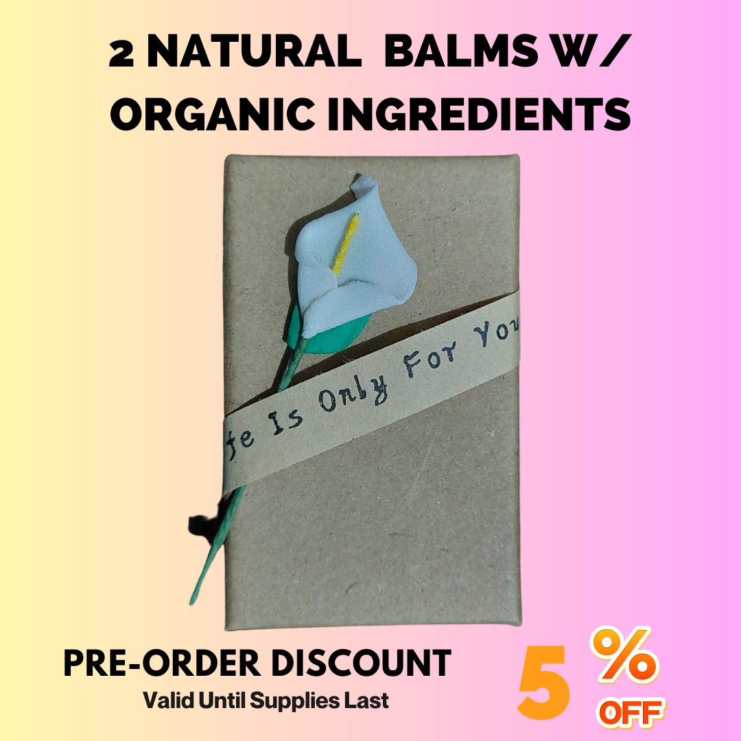 Pre-order Natural Lip balms with Organic Ingredients