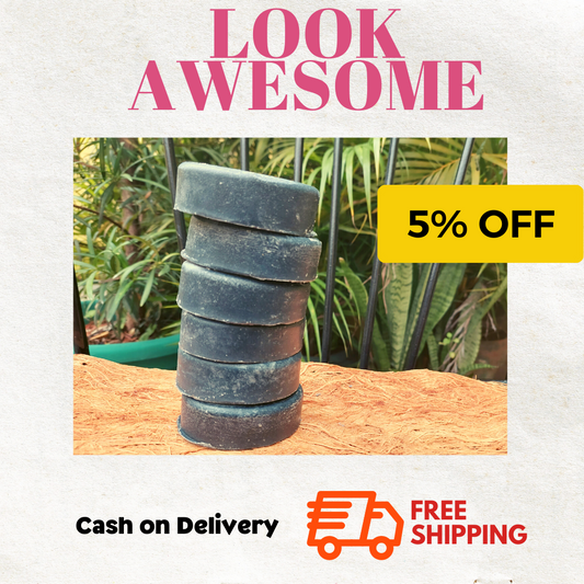 Activated Charcoal Soap (Bundle of six)