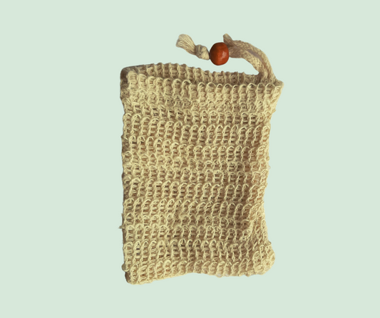 Sisal soap saver bag